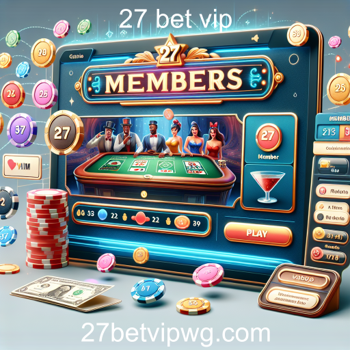 Descubra a Categoria 'Membros' do 27 Bet VIP: Uma Nova Era de Jogos Online